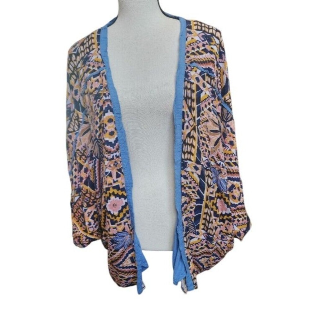 Ariat Social Kimono Aztec Lined ONE SIZE India Boho Southwestern Chic